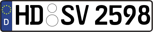 HD-SV2598