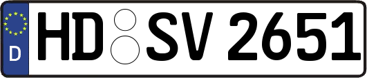 HD-SV2651