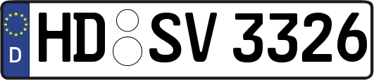 HD-SV3326