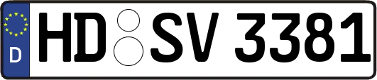 HD-SV3381