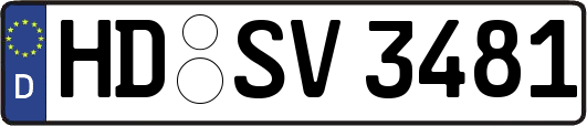 HD-SV3481