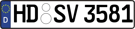 HD-SV3581