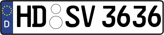 HD-SV3636