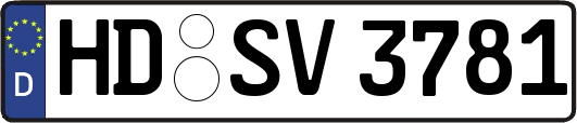 HD-SV3781