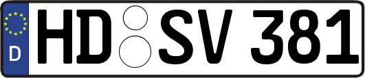 HD-SV381