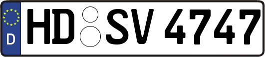 HD-SV4747