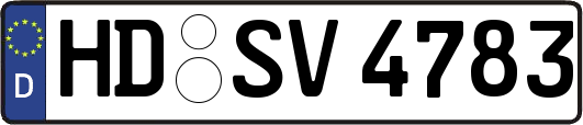 HD-SV4783