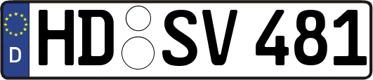 HD-SV481