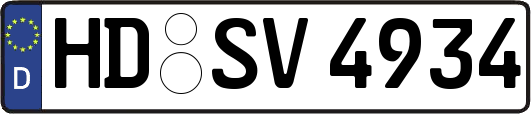 HD-SV4934