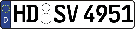 HD-SV4951