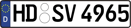 HD-SV4965
