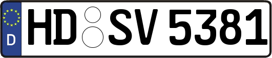 HD-SV5381