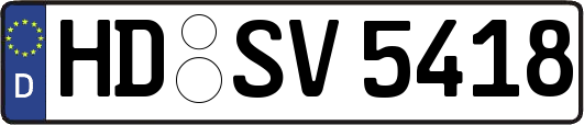HD-SV5418