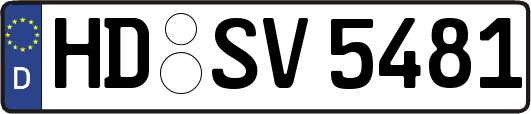 HD-SV5481