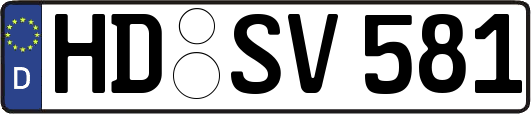 HD-SV581