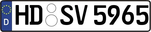 HD-SV5965