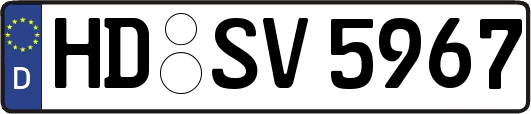 HD-SV5967