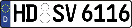 HD-SV6116