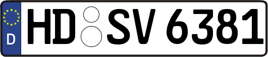 HD-SV6381