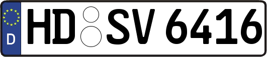 HD-SV6416