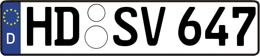 HD-SV647