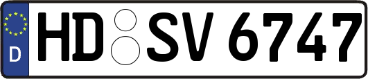 HD-SV6747