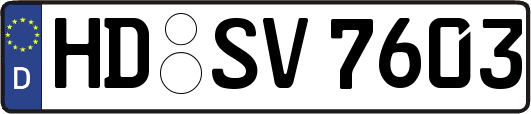 HD-SV7603
