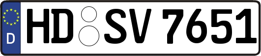 HD-SV7651