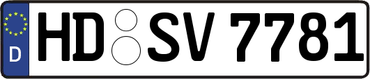 HD-SV7781