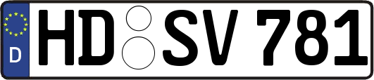 HD-SV781