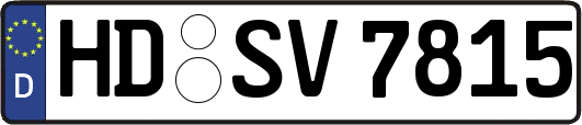 HD-SV7815