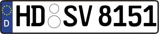 HD-SV8151