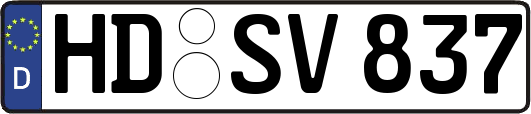 HD-SV837