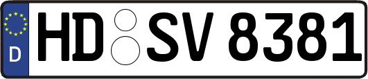 HD-SV8381