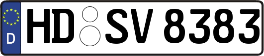 HD-SV8383