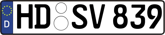 HD-SV839