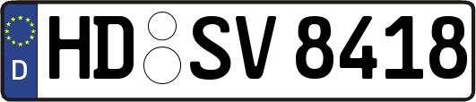 HD-SV8418