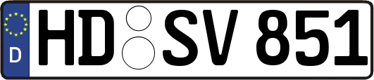 HD-SV851