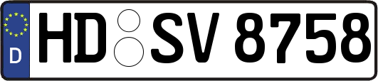 HD-SV8758