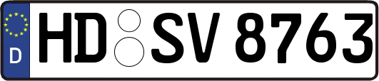HD-SV8763