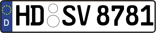 HD-SV8781