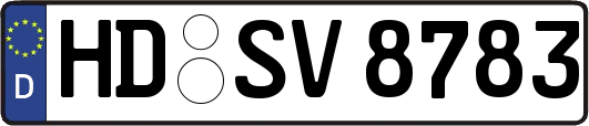 HD-SV8783