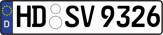 HD-SV9326
