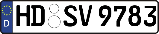 HD-SV9783