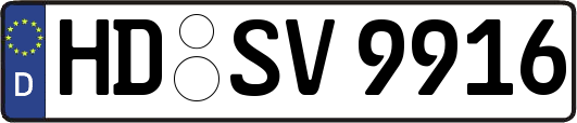HD-SV9916