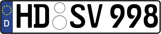 HD-SV998