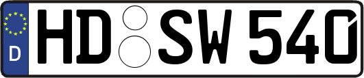 HD-SW540