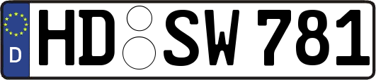 HD-SW781