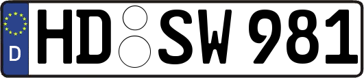 HD-SW981