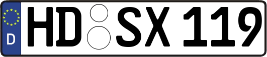 HD-SX119